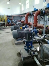 清水(shui)離心泵使(shǐ)用現場